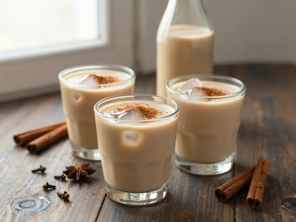 Cola de mono chilena — la bebida cremosa de Navidad con café y canela
