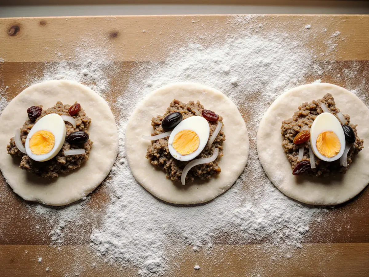 Rellenar las empanadas