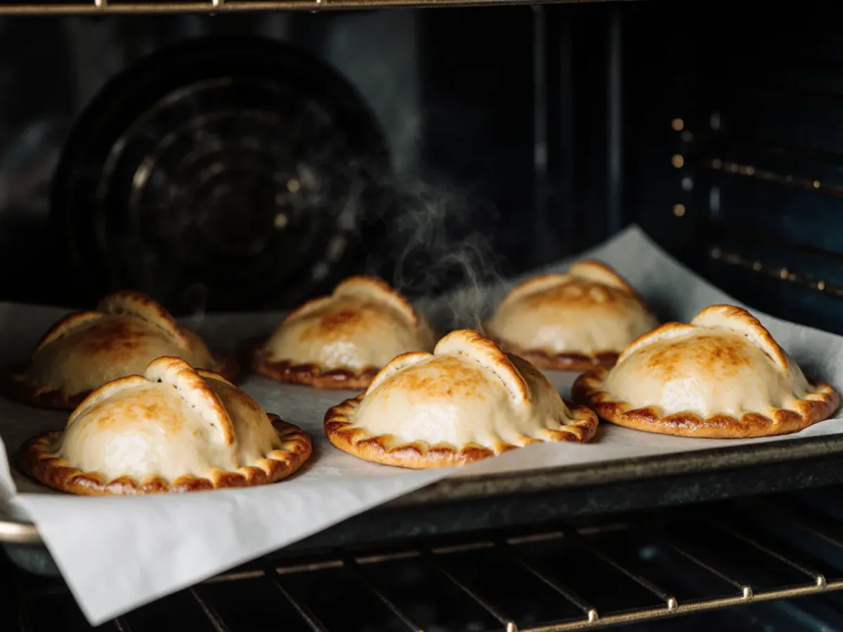 Hornear las empanadas