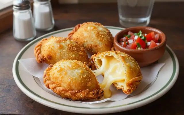 Empanadas fritas de queso