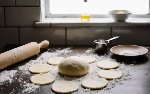 Masa para empanadas de horno (masa casera chilena con manteca)