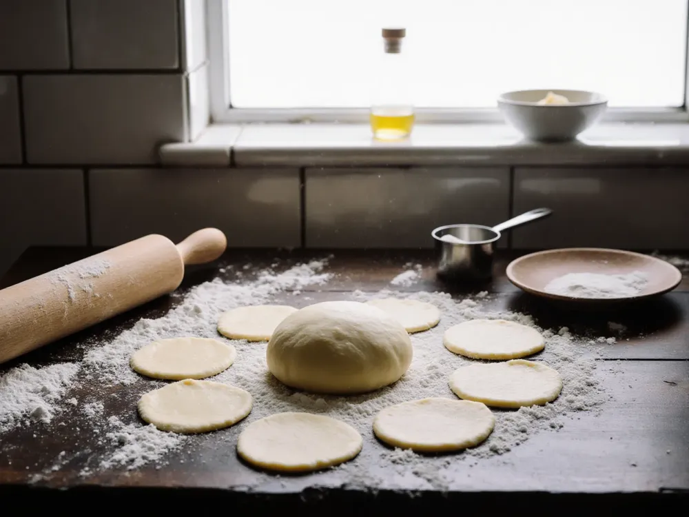 Masa para empanadas de horno (masa casera chilena con manteca)