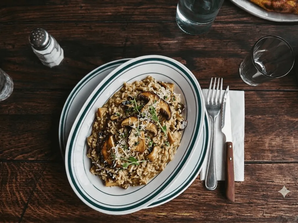 Risotto de hongos